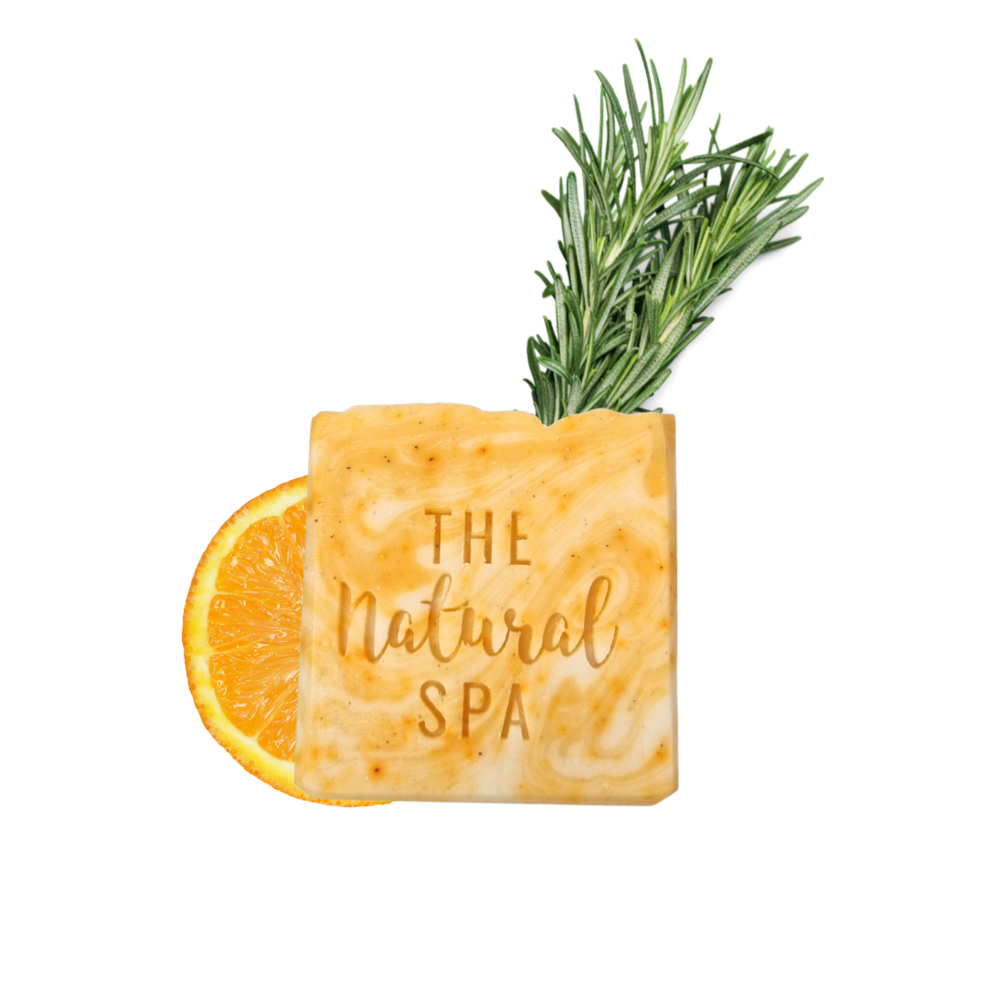 Rosemary Clementine Soap Bar 100g Scented Essential Oils - Rosetta Creative Boutique